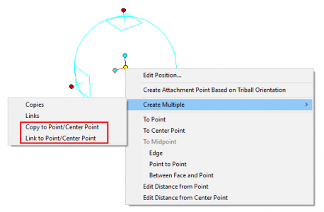TriBall Create Multiple to Center